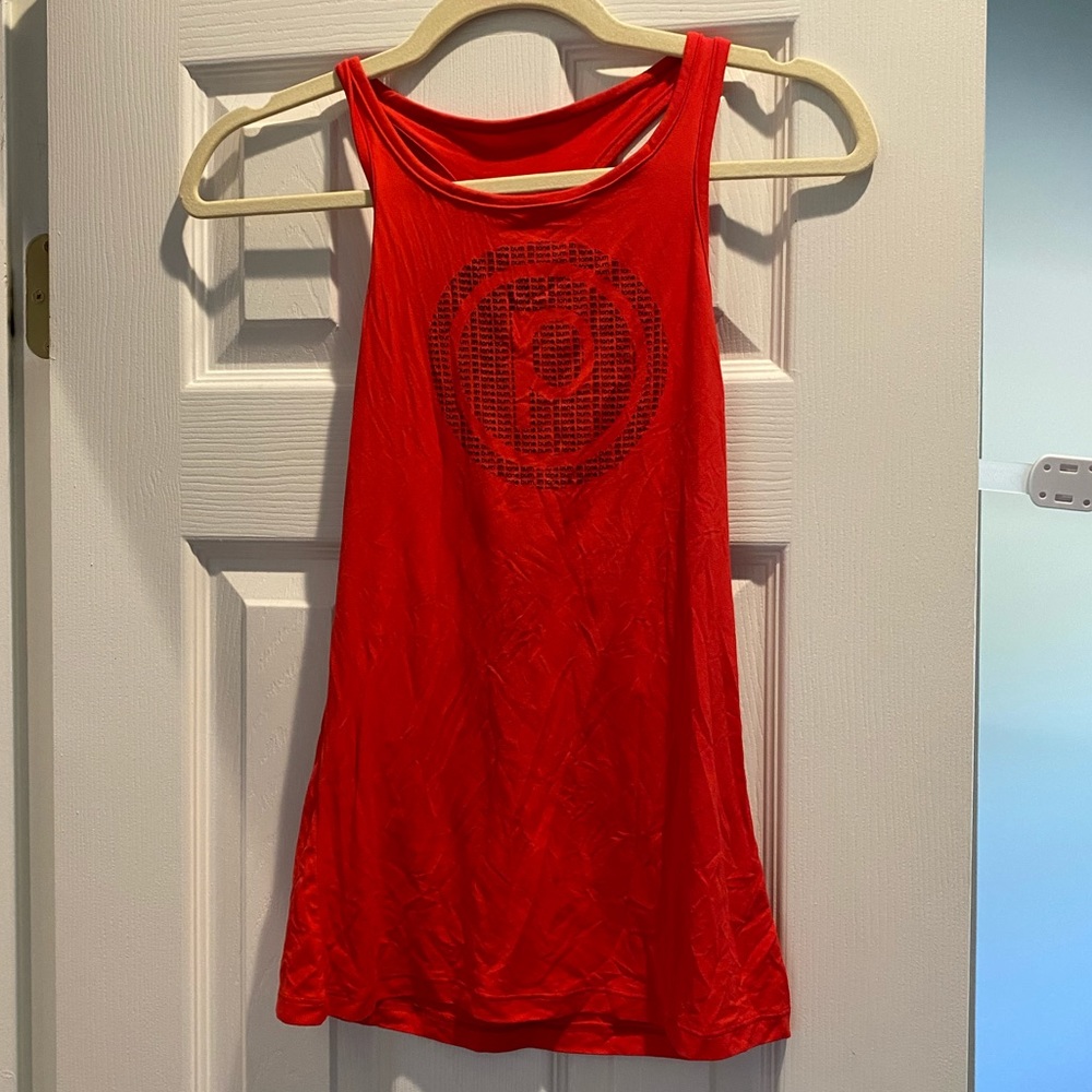 Pure Barre red workout tank by Splits59